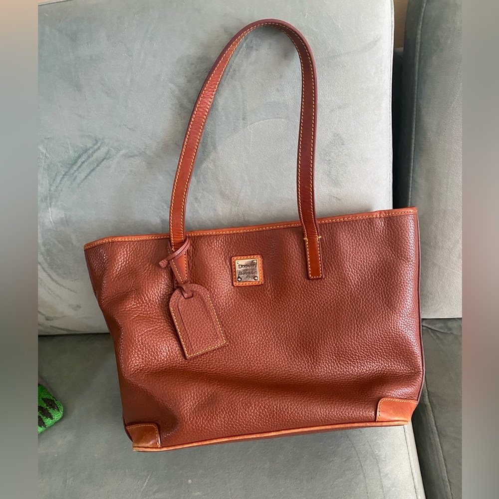 Dooney and Bourke tan large shoulder bag